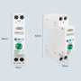 ZigBee умный-выключатель с полной защитой, счетчиками, таймером 1P+N 63A 230V Smart Life, Tuya [TOB9Z-VAP] Tomzn