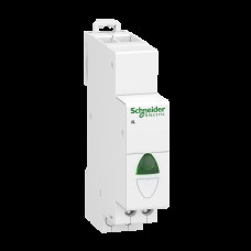 Модульная сигнальная арматура 110-230V AC/DC зеленый [A9E18321] Acti9 iIL Schneider Electric