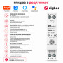 ZIgBee умный-выключатель с полной защитой, счетчиками, таймером 1P+N 63A 230V Smart Life, Tuya [RMDZB-1PNL 63JT] RMshebei