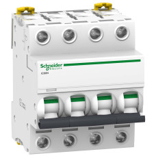 Автоматический выключатель 4P 50A 6kA "C" [A9F79450] Acti9 iC60N Schneider Electric