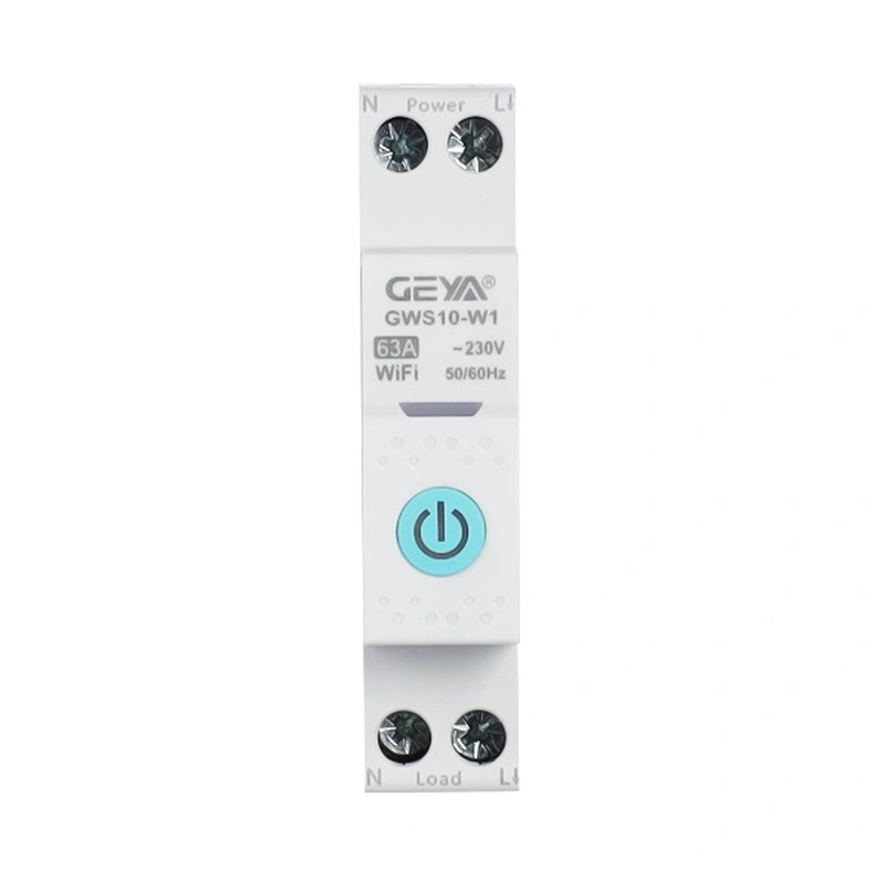 WiFi розумний-вимикач, тільки таймер 1P+N 63A 230V Smart Life, Tuya [GWS10-W1] Geya
