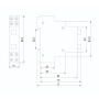 Кнопка на DIN-рейку [MBD10-11-K51] КМУ-11 УЕК