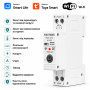 WiFi розумний-вимикач з повним захистом, лічильниками, таймером 1P+N 63A 230V Smart Life, Tuya [WCB1-JT-63] Sinotimer
