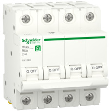 Автоматический выключатель 4P 40A 6kA "С" [R9F12440] RESI9 Schneider Electric