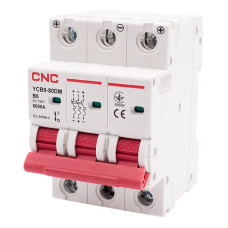 Автоматический выключатель 3P 6A 6kA "B" DC 750V [Б00038137] YCB9-80DM CNC