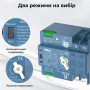 АВР для інвертора та панелей I-II 4P 125A 400V автоматичний перемикач вводу резерву [YRQ2PC-125PV-4P-125A-G2] YRO