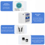 WiFi умный-выключатель с счетчиками, таймером 1P+N 63A 230V Smart Life, Tuya [TOB9S-63M-63A] Tomzn