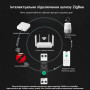 ZigBee розумний-вимикач з повним захистом, лічильниками, таймером 1P+N 63A 230V Smart Life, Tuya [GWS10-ZJ] Geya