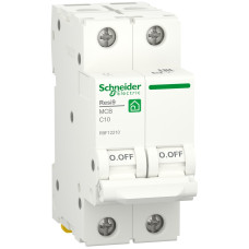 Автоматический выключатель 2P 10A 6kA "С" [R9F12210] RESI9 Schneider Electric