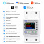 WiFi умное-реле с полной защитой, счетчиками, таймером 1P+N 80A 230V Smart Life, Tuya [TOMPD-80LW] Tomzn