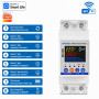 WiFi розумне-реле з повним захистом, лічильниками, таймером 1P+N 63A 230V Smart Life, Tuya [TVPS1-63FW] Taxnele