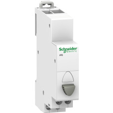 Кнопка на DIN-рейку 1NO+1NC серая [A9E18033] Acti9 iPB Schneider Electric