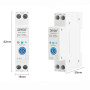 WiFi розумний-вимикач, тільки таймер 1P+N 40A DC 8-90V Smart Life, Tuya [DGB-D40T] DiyGo