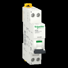 Автоматичний вимикач 1P+N 13A 6kA "C" [A9P54613] Acti9 iC40N Schneider Electric