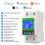 WiFi умное-реле с полной защитой, счетчиками, таймером, PV-систем 1P+N 63A 230V Smart Life, Tuya [WTDZW-63A/N] RMshebei