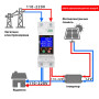WiFi умное-реле с полной защитой, счетчиками, таймером, PV-систем 1P+N 80A 230V Smart Life, Tuya [WTDZW-80A/N] RMshebei