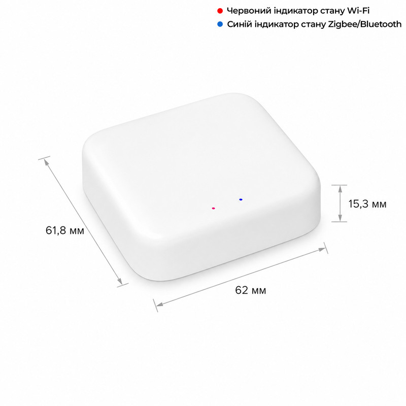 ZigBee Hub для умного дома Wi-Fi, Bluetooth совместим с Smart Life, Tuya [ZigBee-WFBT-B] Tuya