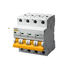 Автоматический выключатель 4P 50А 4,5кА "B" [MCB45-4-050-B] SB-M8 UEC
