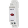 Модульная сигнальная арматура 230V AC/DC LED красная [A0140030032] SLD-1 АСКО