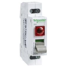 Выключатель нагрузки 2P 32A з червоним індикатором [A9S61232] iSW Schneider Electric