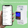 WiFi умное-реле с полной защитой, счетчиками, таймером, PV-систем 1P+N 80A 230V Smart Life, Tuya [WTDZW-80A/N] RMshebei