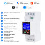 WiFi умное-реле с полной защитой, счетчиками, таймером, PV-систем 1P+N 80A 230V Smart Life, Tuya [WTDZW-80A/N] RMshebei