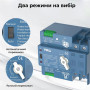 АВР для інвертора та панелей I-II 4P 125A 400V автоматичний перемикач вводу резерву [YRQ2PC-125PV-4P-125A] YRO