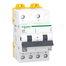 Вимикач-роз'єднувач 1-0-2 2P 63A 415В трипозиційний [A9SCO263] iSSW Acti9 Schneider Electric