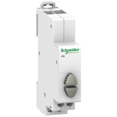 Кнопка двойная на DIN-рейку 1NO-1NO серая [A9E18035] Acti9 iPB Schneider Electric