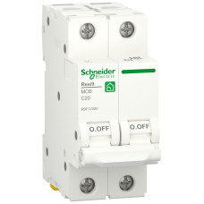 Автоматический выключатель 2P 20A 6kA "С" [R9F12220] RESI9 Schneider Electric