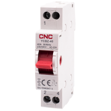 Переключатель нагрузки 1-0-2 1P 40A [Б00042080] YCBZ-40 CNC