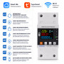 WiFi розумне-реле з повним захистом, лічильниками, таймером 1P+N 80A 230V Smart Life, Tuya [TVPS1-80LW] Taxnele
