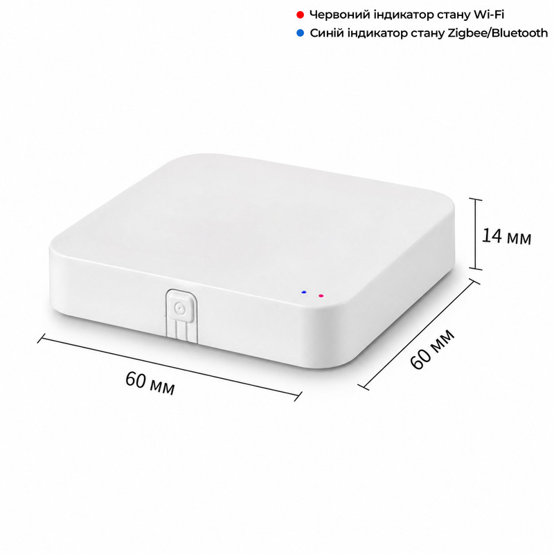 ZigBee Hub для умного дома Wi-Fi, Bluetooth совместим с Smart Life, Tuya [ZigBee-WFBT-C] Tuya