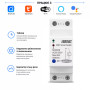 WiFi умный-выключатель, только таймер 1P+N 80A 230V Smart Life, Tuya [MCB238] Tomzn