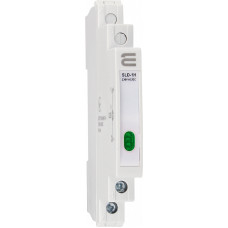 Модульная сигнальная арматура 230V AC/DC 9мм LED зеленая [A0140030002] SLD-1H АСКО