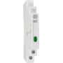 Модульна сигнальна арматура 230V AC/DC 9мм LED зелена [A0140030002] SLD-1H АСКО