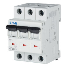 Автоматический выключатель 3P 40A 6kA "C" [286605] PL6 Eaton