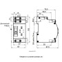 Автоматичний перемикач вводу I-II 2P 63A [s088001] E.NEXT e.stand.ats.2.63
