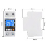 WiFi розумне-реле з повним захистом, лічильниками, таймером 1P+N 63A 230V Smart Life, Tuya [TVPS1-63TS] Taxnele