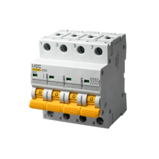 Автоматический выключатель 4P 50А 4,5кА "C" [MCB45-4-050-C] SB-M8 UEC