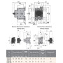 Вимикач навантаження 3Р 100A без рукоятки [4661911] CLBSCD 100 ETI