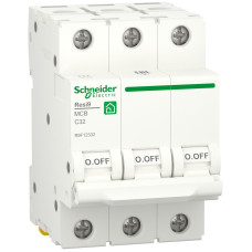 Автоматический выключатель 3P 32A 6kA "С" [R9F12332] RESI9 Schneider Electric