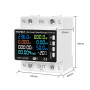 WiFi умное-реле с полной защитой, счетчиками, таймером 1P+N 63A 230V Smart Life, Tuya [KWS-302WF] Taxnele