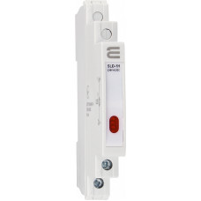 Модульная сигнальная арматура 230V AC/DC 9мм LED красная [A0140030001] SLD-1H АСКО