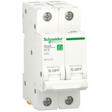 Автоматический выключатель 2P 25A 6kA "С" [R9F12225] RESI9 Schneider Electric