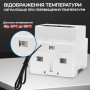 WiFi розумне-реле з повним захистом, лічильниками, таймером, датчик NTC 1P+N 63A 230V Smart Life, Tuya [DDS6619-302WF] Sinotimer