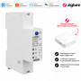 ZigBee умный-выключатель с полной защитой, счетчиками, таймером 1P+N 63A 230V Smart Life, Tuya [DDS238-1-Z1] Tomzn