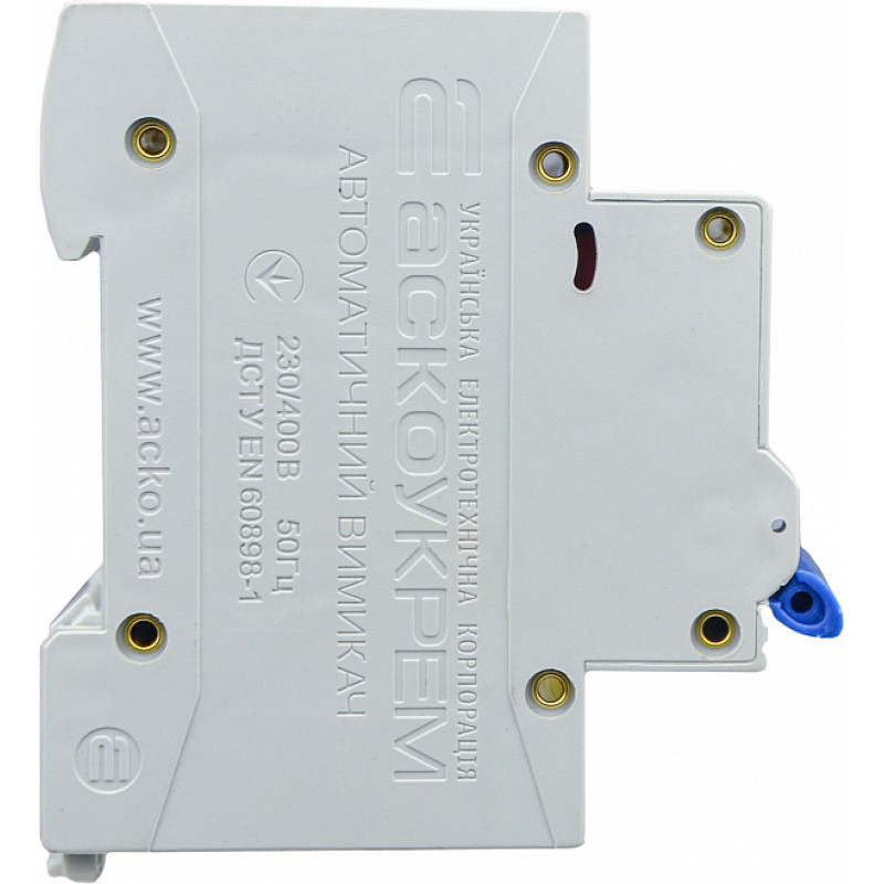 Автоматический выключатель 1P 1А 6кА "C" [A0010170028] ВА-2017 АСКО