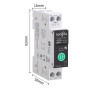 ZigBee розумний-вимикач з повним захистом, лічильниками, таймером 1P+N 1-63A 230V Smart Life, Tuya [TO-Q-SY2-JZT] Tongou