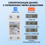 WiFi умное-реле с полной защитой, счетчиками, таймером 1P+N 60A 230V Smart Life, Tuya [TXM08] Taxnele